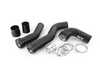 ES#4428236 - 090697ECS09 - N20 Charge Pipe & Boost Pipe Kit - Powdercoated Black - Replaces your stock plastic charge pipe and boost pipe for improved flow, horsepower, reliability! - ECS - BMW