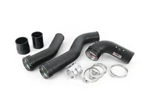N20 Charge Pipe & Boost Pipe Kit - Powdercoated Black