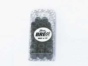 ES#4492372 - 10NUTSBLKEXT - 19mm Extended Speedsocket Nuts - Black - Set Of 10  - BRE wheel nuts are made from 4140 Billet Chromoly steel. M12x1.5 - Speedsocket - 
