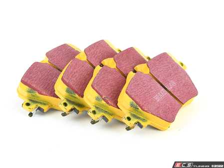 ES#3663691 - DP42245R - Front YellowStuff Performance Brake Pad Set  - EBC's premium sport street pad that offers high friction levels and heat fade resistance - EBC - BMW MINI