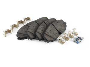 ES#4265931 - 3QF698151 - Premium Low-Met OE Equivalent Pad - Front - Quality brake pads from an original equipment supplier - Brembo - Volkswagen