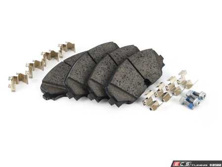 ES#4265931 - 3QF698151 - Premium Low-Met OE Equivalent Pad - Front - Quality brake pads from an original equipment supplier - Brembo - Volkswagen