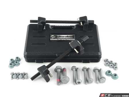 ES#4349875 - 56susphrdKT - Coil Spring Hardware Installation Kit - With Spring Compressor  - All the hardware you need to remove and replace your coil springs - Assembled By ECS - Audi Volkswagen