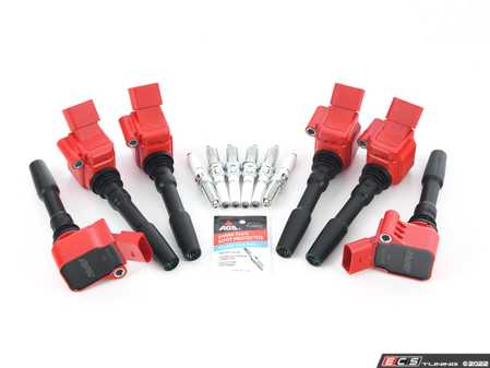 ES#4475290 - 06m905606f1KT - Performance Ignition Service Kit - Includes six Red APR coil packs and OEM spark plugs to service your ignition system - Assembled By ECS - Audi