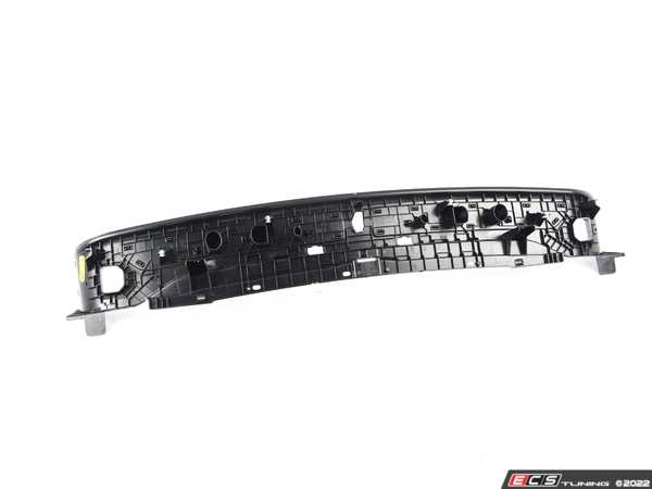 Genuine BMW - 51477446054 - Loading Sill Cover - Black (51-47-7-446-054)