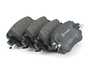 ES#4486859 - 8U0698451F - Premium Low-Met OE Equivalent Pad - Rear - Quality brake pads from an original equipment supplier - Brembo - Audi Volkswagen