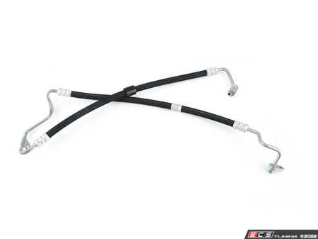 ES#2579617 - 2124603824 - Power Steering Pressure Hose - High Pressure Line - Genuine Mercedes Benz - Mercedes Benz