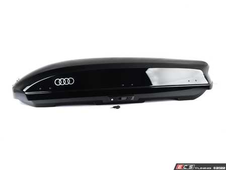ES#4413648 - 4K0071200Y9B - Roof Box - 250Ltr - Brilliant Black - Use with your base bars for protected storage - Genuine Volkswagen Audi - Audi