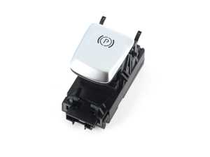 ES#3550380 - 2059051516 - Electronic Parking Brake Switch - With Chrome Button - Genuine Mercedes Benz - Mercedes Benz