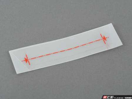 ES#2672539 - 51717111215 - Protection Foil - Attaches on the hood. - Genuine MINI - MINI