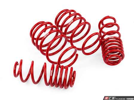 ES#4492752 - SUS00014 - Roll-Control Lowering Springs - Lowers 22 mm Front / 37 mm Rear (DCC),  18 mm Front / 32 mm Rear (Non-DCC) - APR - Volkswagen
