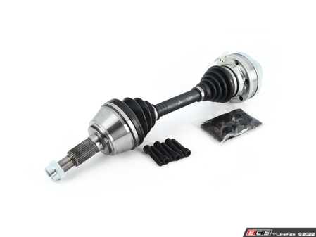 ES#4056933 - 7L0407271F - Front Axle Assembly - Complete driveshaft with CV joints; ready for installation - TrakMotive - Audi Volkswagen