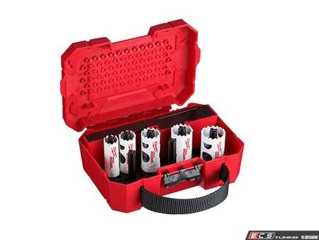 ES#4483210 - 49-22-4083 - HOLE DOZER Automotive Hole Saw Kit - 7PC - Milwaukee's 7-Piece HOLE DOZER&trade; Automotive Hole Saw Kit features a new 3.5 TPI tooth design that offers you the longest life in metal applications. - Milwaukee - Audi BMW Volkswagen Mercedes Benz MINI Porsche