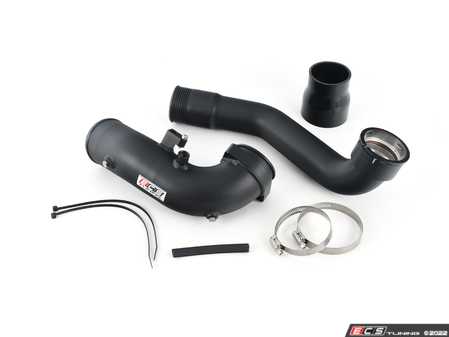 ES#4428289 - 090762ECS09 - B58TU Charge Pipe Kit - Powdercoated Black - Replaces your stock plastic charge pipe improved flow, horsepower, reliability! - ECS - BMW