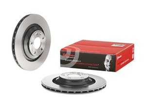 ES#4492843 - 4f0615601f1KT - UV Coated Brake Rotors - Pair (330x22) - Features Brembo's special UV paint treatment that guarantees superior corrosion resistance. - Brembo - Audi