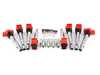 ES#4361436 - 06E905115G - Ignition Service Kit - Includes eight Bremi red coils and eight Genuine spark plugs - Assembled By ECS - Audi