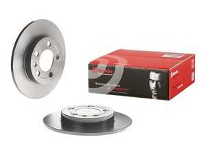 ES#4492896 - 1j0615601d1KT - UV Coated Brake Rotors - Pair (239x9) - Features Brembo's special UV paint treatment that guarantees superior corrosion resistance. - Brembo - Audi