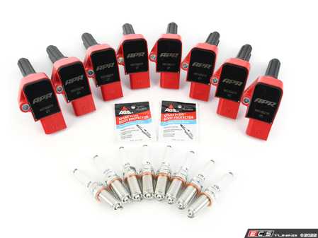 ES#4475462 - 06K905601MKT4 - Performance Ignition Service Kit  - Includes eight OE spark plugs and eight APR coil packs. - Assembled By ECS - Audi