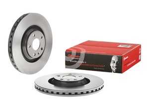 ES#4492929 - 8J0615301GKT - UV Coated Brake Rotors - Pair (340x30) - Features Brembo's special UV paint treatment that guarantees superior corrosion resistance. - Brembo - Audi