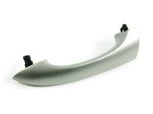 ES#89729 - 51217002311 - E53 X5 Door Handle - Left - (NO LONGER AVAILABLE) - Complete outer handle assembly, can be used on both the front and rear doors. (Titan Silver) - Genuine BMW - 