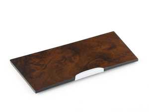 ES#2700210 - 2074701238 - Ashtray Closing Cover - Featuring Genuine Mercedes-Benz Wood - Genuine Mercedes Benz - Mercedes Benz