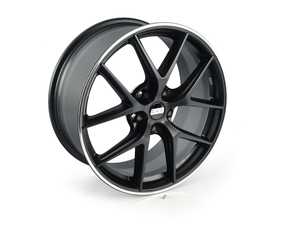 ES#3514222 - ci2102bpoKT - 19" BBS CI-R Wheels - Set Of Four - 19x8.5 ET35 5x120 72.6CB - Satin Black with Polished Rim Protector - BBS - BMW MINI