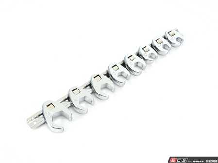 ES#4371433 - W352 - 8pc Mtric Crow Foot Wrench Set - Heat treated alloy steel. - Performance Tool - Audi BMW Volkswagen Mercedes Benz MINI Porsche