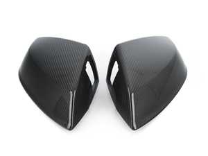 ES#3249899 - 4M0072530A3Q0 - Carbon Fiber Mirror Caps - Constructed from genuine hand-laid carbon fiber and designed to enhance the already aggressive lines of your vehicle. - Genuine Volkswagen Audi - Audi