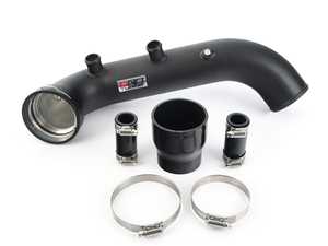 ES#4428233 - 090693ECS09 - N54 Charge Pipe Kit - Powdercoated Black - Replaces your stock plastic charge pipe for improved flow, horsepower, reliability! - ECS - BMW