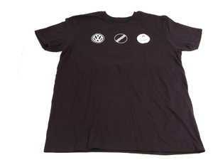ES#2202492 - 13660L - Autobahn Volkswagen Happy T-Shirt - Large - (NO LONGER AVAILABLE) - Volkswagen makes us happy! - DriverGear - 