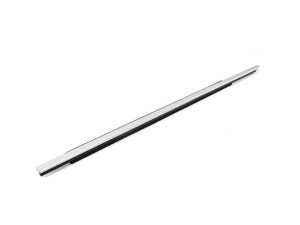 ES#2181962 - 8K0853283J2ZZ - Lower Front Window Moulding - Left - Chrome - Chrome trim piece for the front window - Genuine Volkswagen Audi - Audi