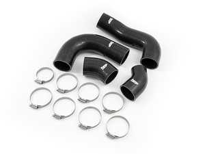 ES#4493097 - FMKT031-BLK - Silicone Boost Hose Kit - Black - Increase air flow and add good looks to your engine bay with upgraded charge pipes - Forge - Audi Volkswagen