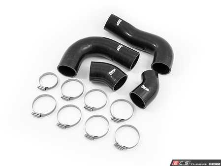ES#4493097 - FMKT031-BLK - Silicone Boost Hose Kit - Black - Increase air flow and add good looks to your engine bay with upgraded charge pipes - Forge - Audi Volkswagen