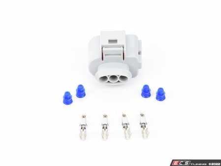 ES#4460528 - 1J0973723G-KIT - Electrical Connector Kit - Housing With Pins & Wire Seals (3) - Includes connector housing with terminals and seals. Great for an OE replacement or custom upgrades. - ECS - Audi Volkswagen
