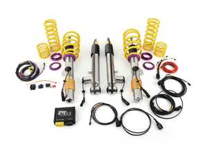 ES#2580198 - 39020009 - KW DDC ECU V3 Coilover Kit - The KW Dynamic Dampening Control (DDC) coilover kit gives you all the control you could ever want. With a click of a button you get individual lowering and three different damper setups. - KW Suspension - BMW