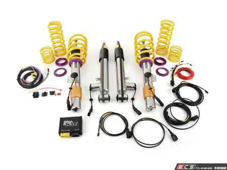 ES#2580198 - 39020009 - KW DDC ECU V3 Coilover Kit - The KW Dynamic Dampening Control (DDC) coilover kit gives you all the control you could ever want. With a click of a button you get individual lowering and three different damper setups. - KW Suspension - BMW