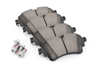 ES#4486872 - 8W0698451N - Premium Ceramic OE Equivalent Pad - Rear - Quality low dust ceramic pad from an original equipment supplier - Brembo - Audi