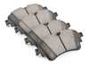 ES#4486872 - 8W0698451N - Premium Ceramic OE Equivalent Pad - Rear - Quality low dust ceramic pad from an original equipment supplier - Brembo - Audi