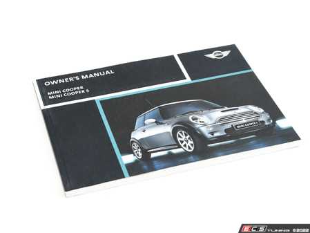 ES#12977 - 01410156724 - Owners Manual For 2002 - R50 R53 - The perfect replacement MINI Cooper manual for your car - Genuine MINI - MINI