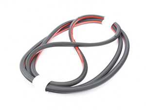 ES#3520330 - 17A867911A9B9 - Front Door Seal - Left Inner  - Genuine Replacement - Genuine Volkswagen Audi - Volkswagen