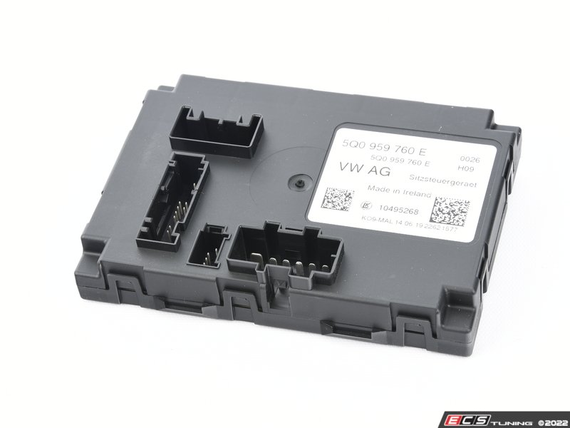 Genuine Volkswagen Audi - 5Q0959760F - Seat and Backrest Adjustment ...