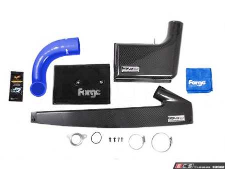 ES#4493221 - FMINDK14B - Forge Motorsport High Flow Carbon Intake - Blue - Complete Hi-Flow carbon intake for your 1.4TSI - Forge - Volkswagen