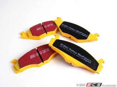 ES#521062 - DP4517R - YellowStuff Performance Brake Pad Set - EBC's premium sport street pad that offers high friction levels and heat fade resistance - EBC - Volkswagen
