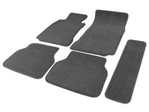 ES#4492564 - SDTRA395G - Spec-D Gray Cotton Floor Mat Set - E39 Sedan - Comes with 5 pieces of car floor mats (2 x front & 2 x rear & 1 x center) - Spec-D Tuning - BMW