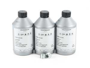 ES#3691731 - g055512a2KT - Manual Transmission Service Kit - Featuring 3 liters of genuine fluid and a drain plug to service your transmission. - Genuine Volkswagen Audi - Volkswagen
