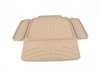ES#4444149 - 81CSP01TN - Child Car Seat Protector - Tan - Helps protect against unsightly depressions made on your vehicles seats, while also helping contain the spills and messes that cause damage - WeatherTech - Audi BMW Volkswagen Mercedes Benz MINI Porsche