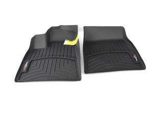ES#4475739 - 4416821 - 2021+ Tesla Model X Front Row All Weather Floor Liners - WeatherTech - 