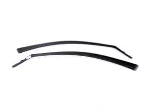 ES#2838267 - 80405 - Front Side Window Deflectors - Dark Smoke - (NO LONGER AVAILABLE) - Optimum protection, while allowing window use in any conditions - WeatherTech - 