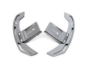ES#4429898 - MMR04-0503-DA - Billet Aluminum Shift Paddle Set - Dark Anthracite Grey - An Excellent and Stylish Upgrade for Your OEM Paddle Shifters by MMX Performance - MMX Performance - BMW