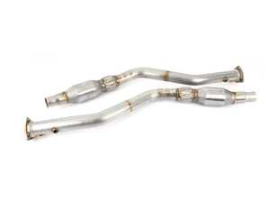 ES#4045948 - B6A43LDPwCat - 3.0L Stainless Steel Downpipes 2.5" w/ High-Flow Cats - Unlock the potential of your 3.0L V6 with these 2.5" downpipes - JH Motorsports  - Audi